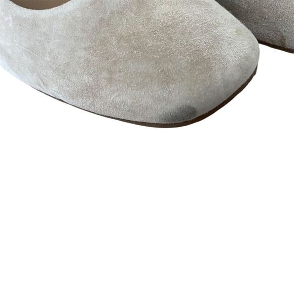 NYDJ Women's Beige Suede Block Heel Pumps size 8.5 - Picture 4 of 10